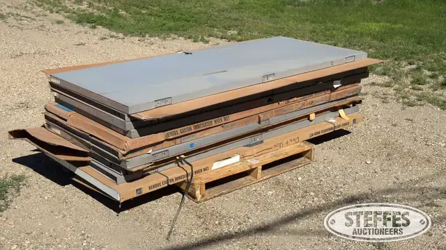 (10) Commercial steel doors