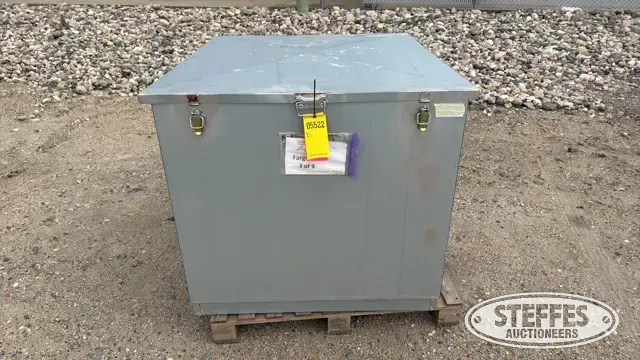 Steel lock box