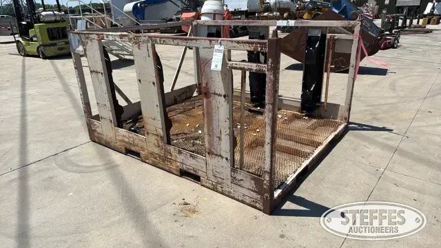 Forklift work platform