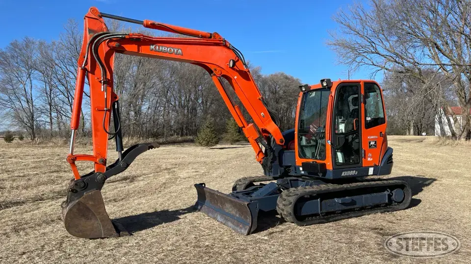 2008 Kubota KX080-3 Excavator
