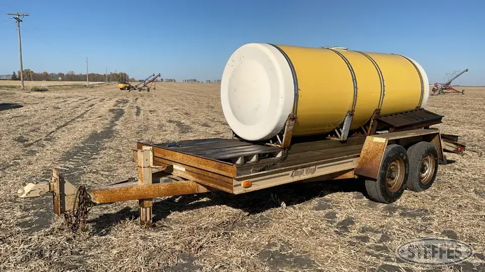 1987 Redi Haul SL14 Flatbed Trailer