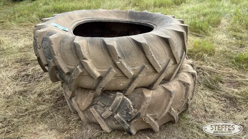 (2) 18.4-34 tires Tractor-Implement Tire