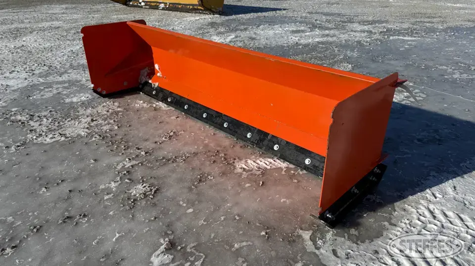 Kit Containers QT-SP-10-23 Skid Steer Snow Pushers and Snowblower
