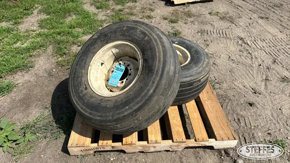 (2) Uniroyal 12.5L-15 tires Tractor-Implement Tire