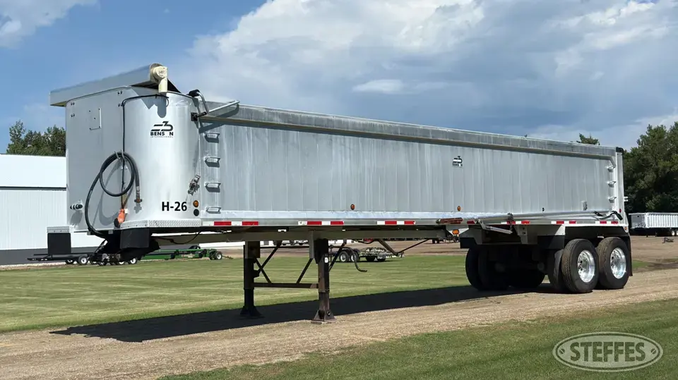 2007 Benson End Dump Trailer