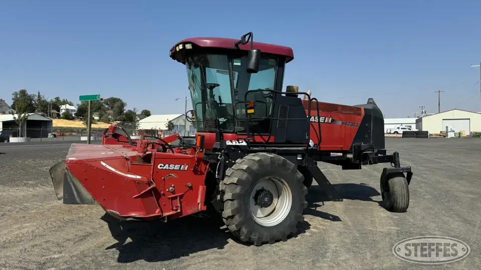 2012 Case IH WD2303 Self-Propelled Windrower