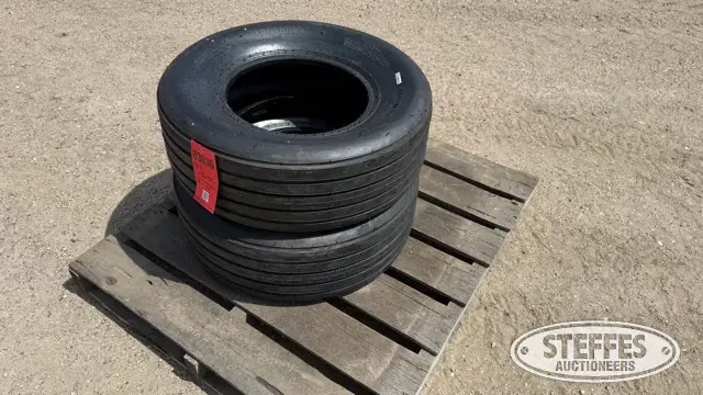 (2) Treadura 11L-15 implement tires