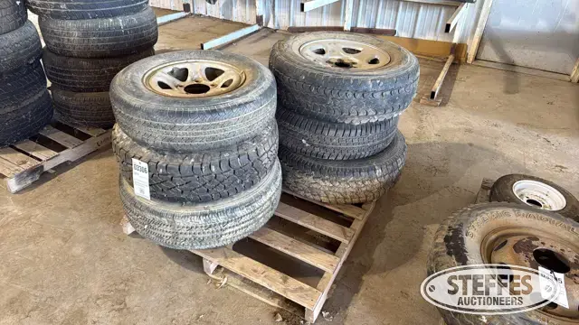 (6) Tires on rims