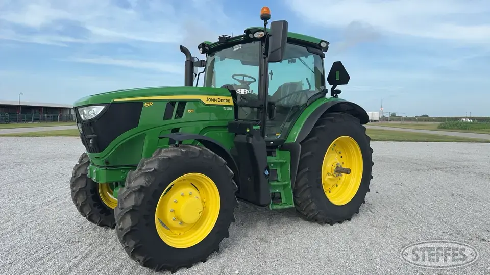 2022 John Deere 6R 155 MFWD Tractor
