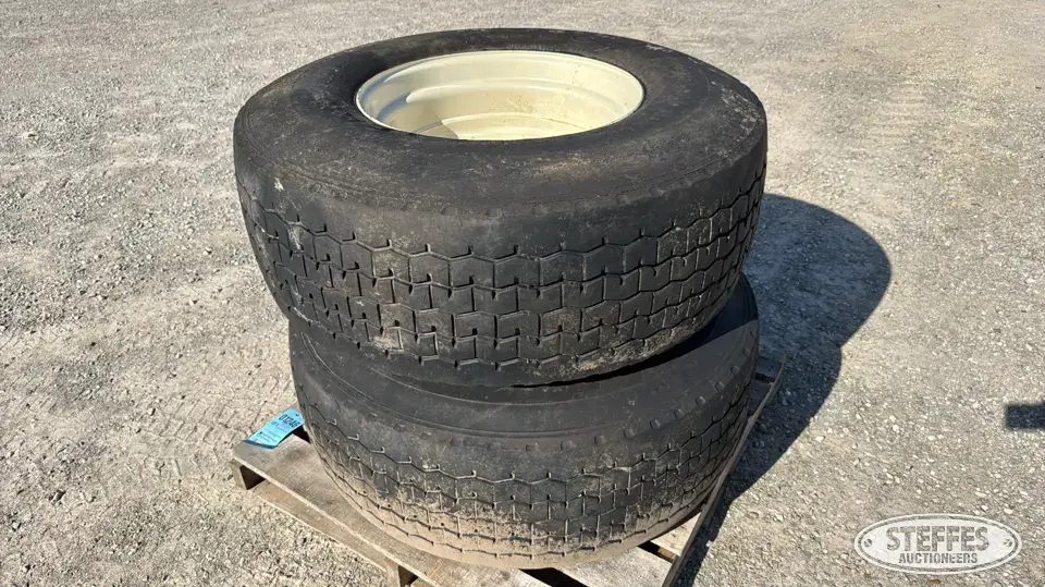 (2) 425/65R22.5 tires Tractor-Implement Tire