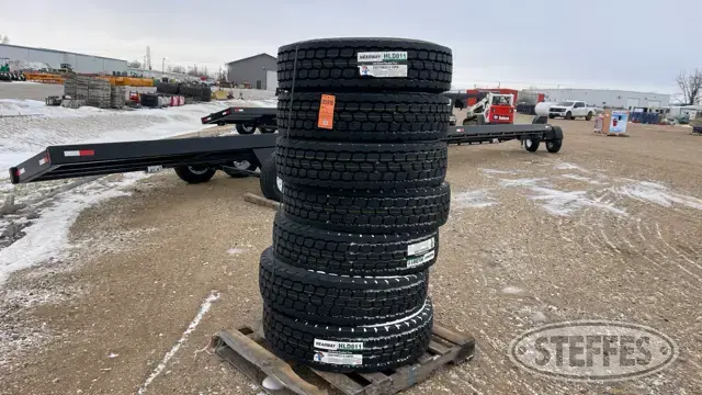 (7) Headway HLD811 295/75R22.5 tires