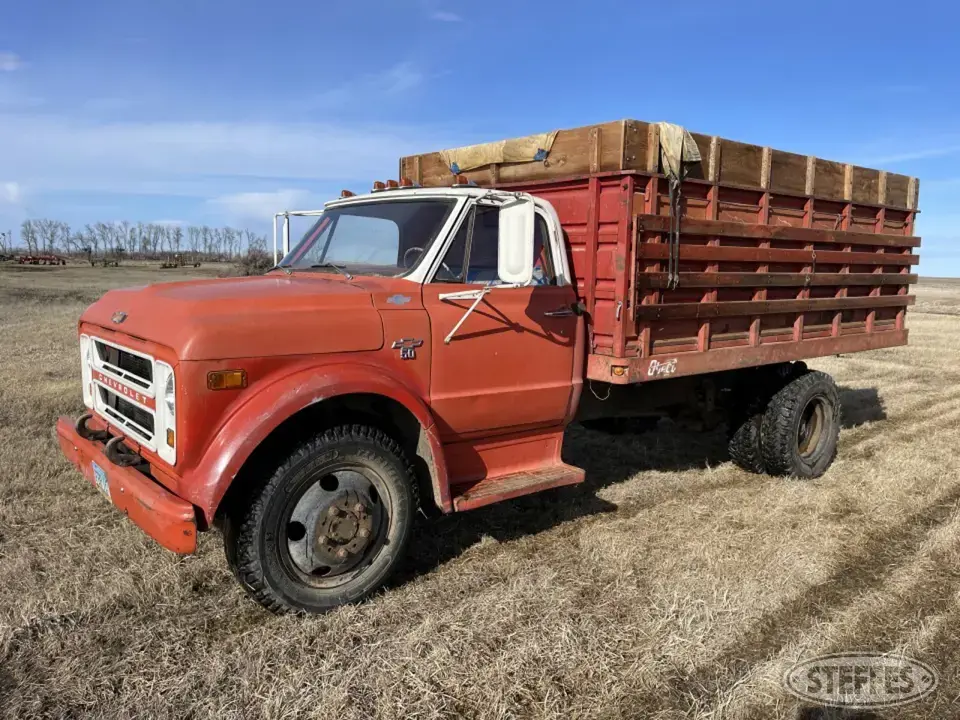 1968 Chevrolet C50 Single Axle Boxed Truck