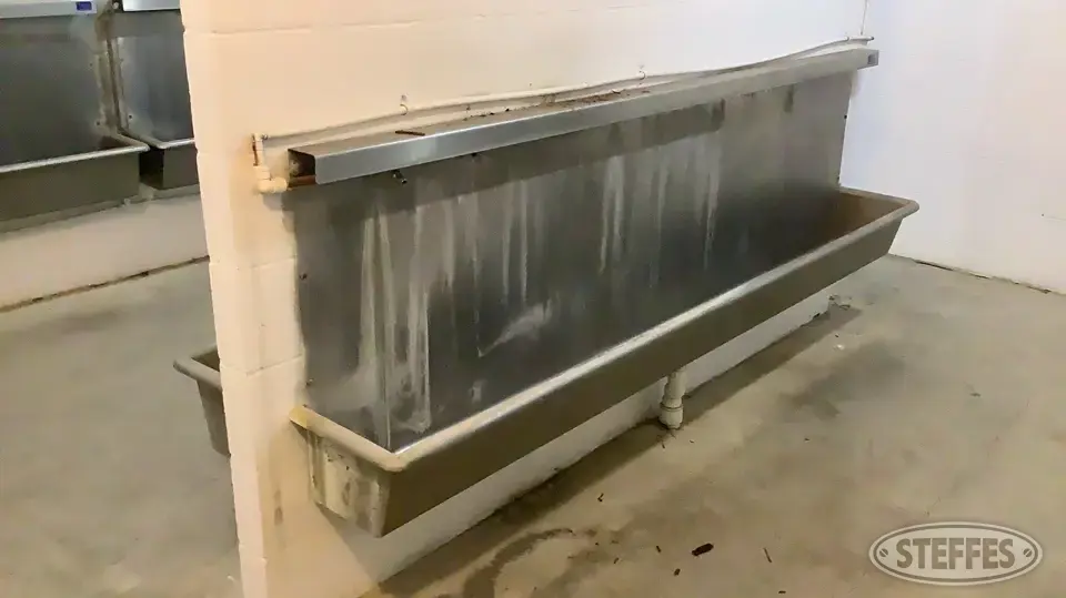 (3) Stainless Steel Urinals 4H-Charity