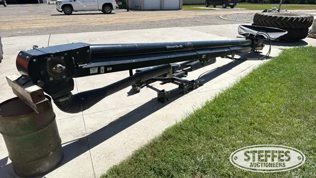 Unverferth belted seed tender conveyor