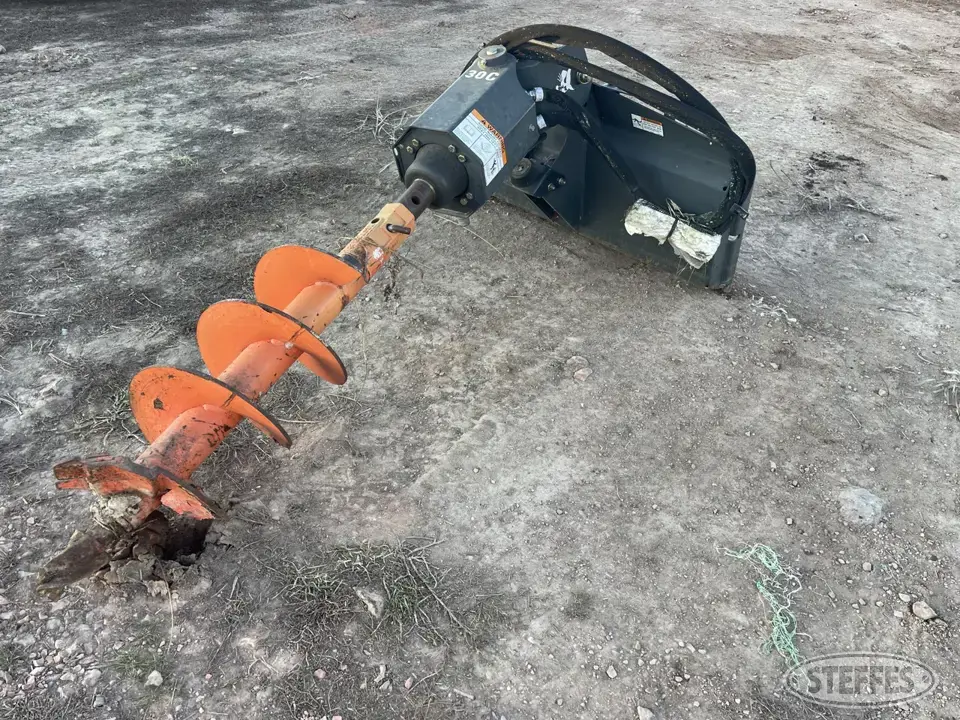 2014 Bobcat 30C Skid Steer Augers-Post Driver