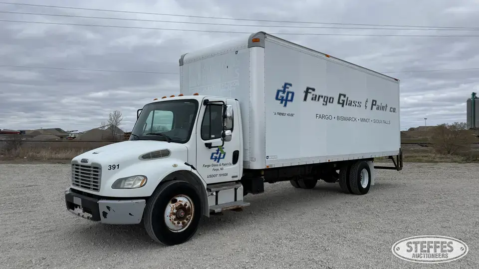 2007 Freightliner M2 Business Class Single Axle Boxed Truck