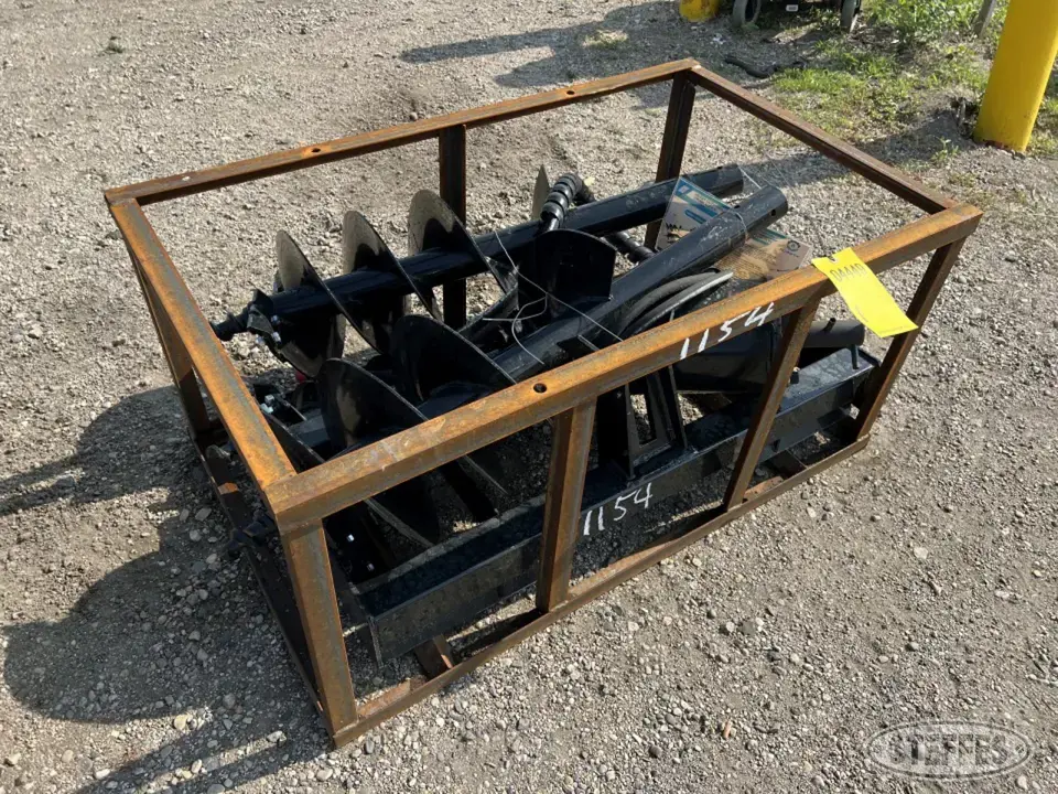 Agrotk Skid Steer Augers-Post Driver