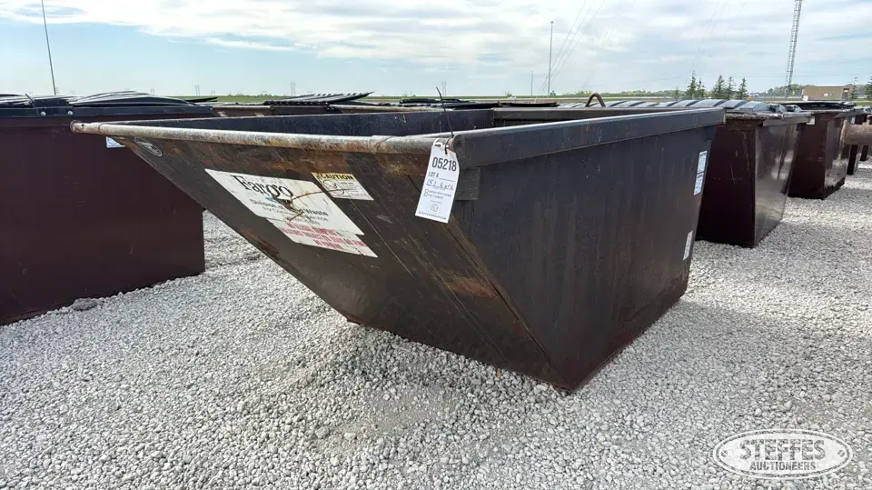 (5) 6 yd. dumpsters General Business Support Item