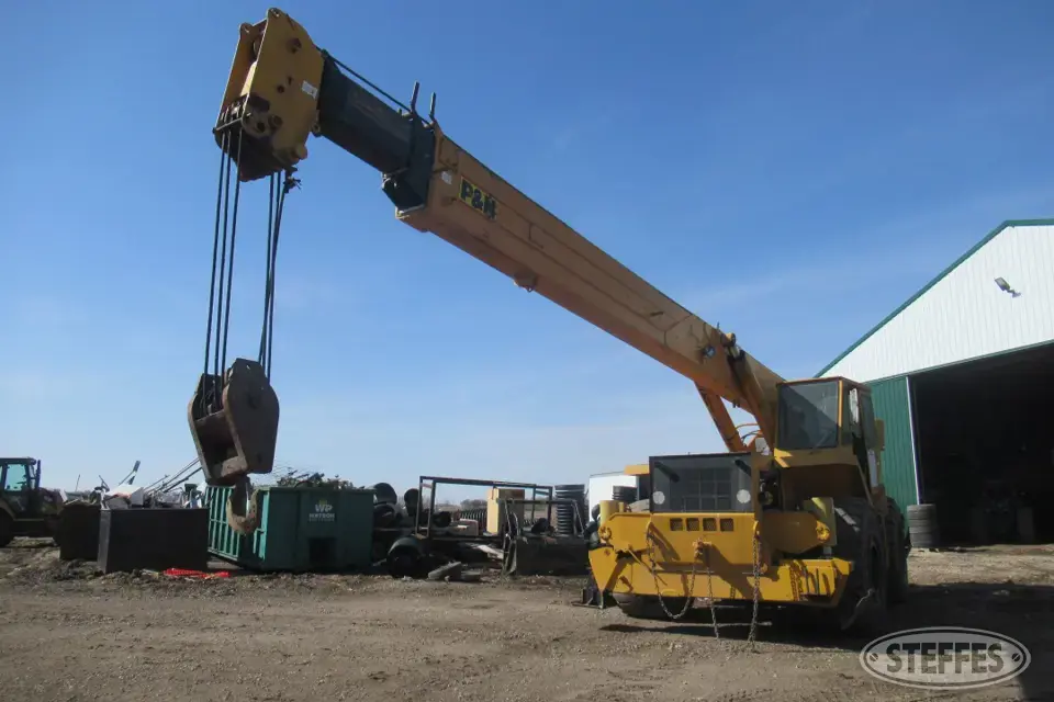 P & H Rough Terrain Crane