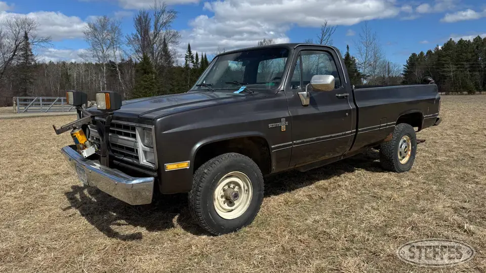 1987 Chevrolet K20 Scottsdale 3 Quarter Ton Pickup