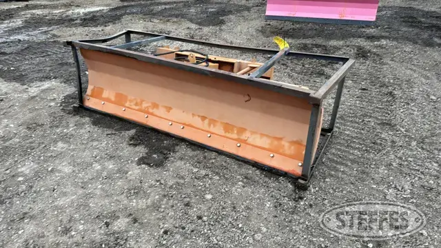TMG skid steer snowplow