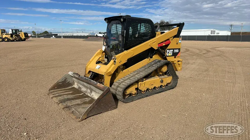 2017 CAT 299D2 Tracked Skid Steer