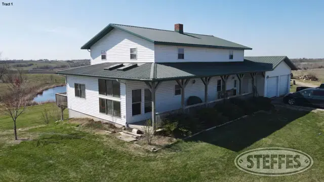 Tract 1 – 2 Story Home & Greenhouse on 9.32± Surveyed Acres