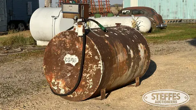 500 Gal. fuel tank
