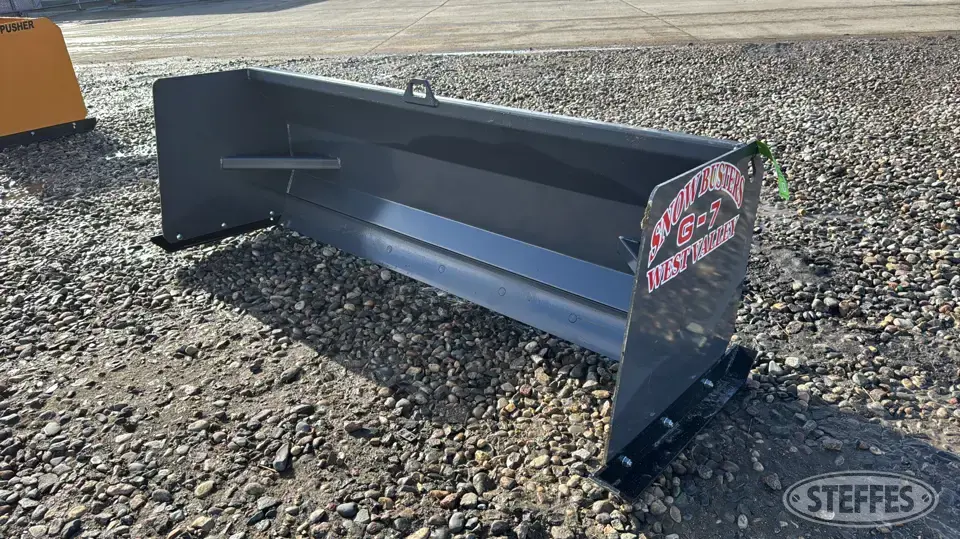2024 Industrias America G7 Skid Steer Snow Pushers and Snowblower