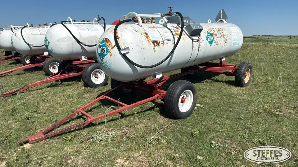 Trinity 1,000 gal. NH3 tank NH3 Trailers-Tank