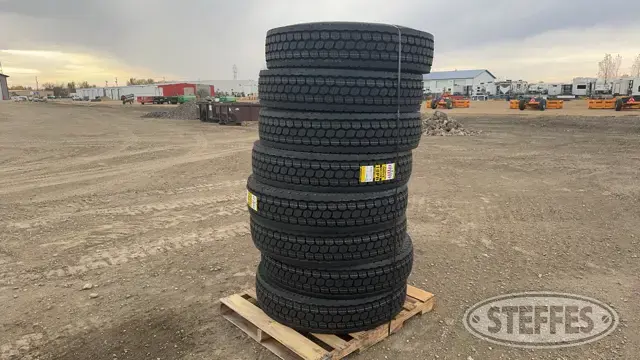 (8) Zwarthz 11R24.5 Tires