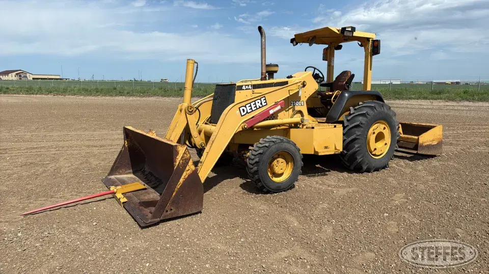 2000 Deere 210LE Skip Loader