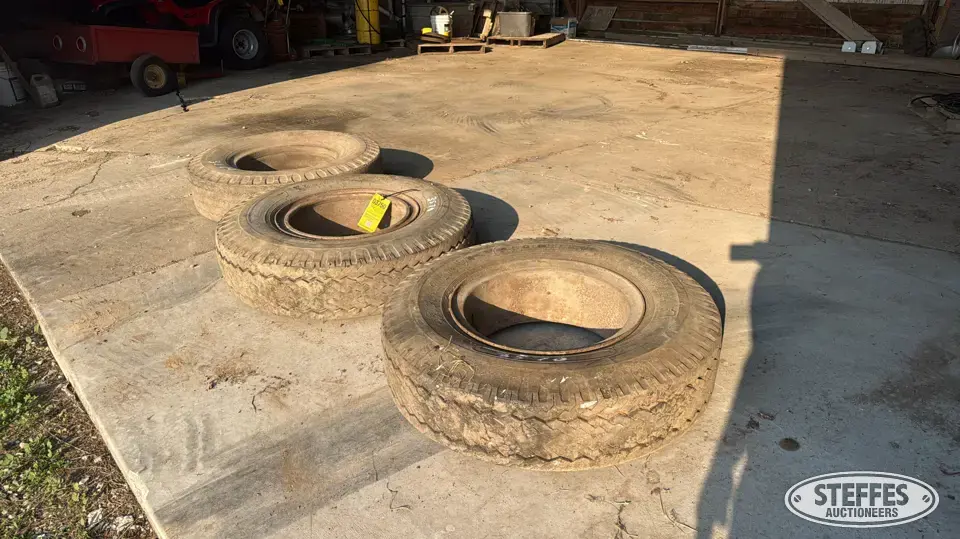 (3) Firestone 10.00-20 Truck Tire