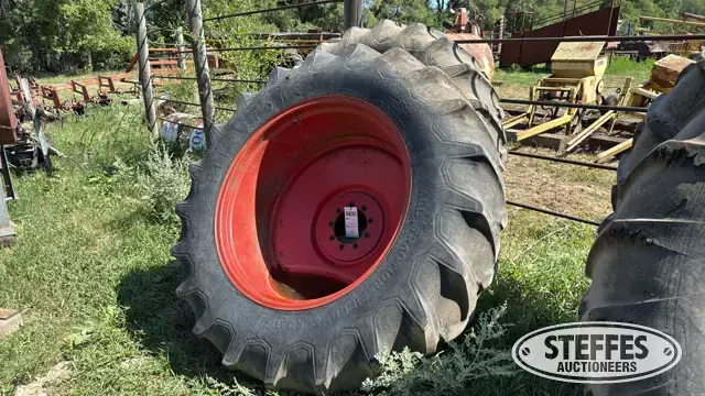 (2) Firestone 18.4-38 tires