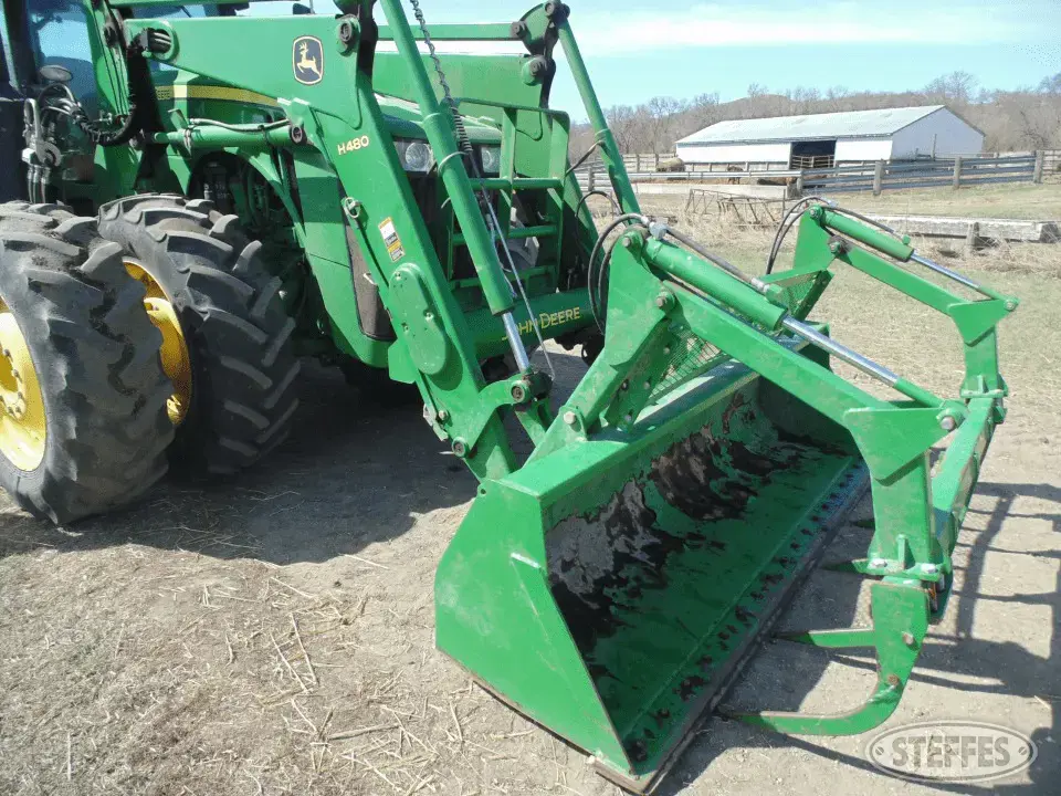 2012 John Deere H480 Tractor Loaders and Attachment