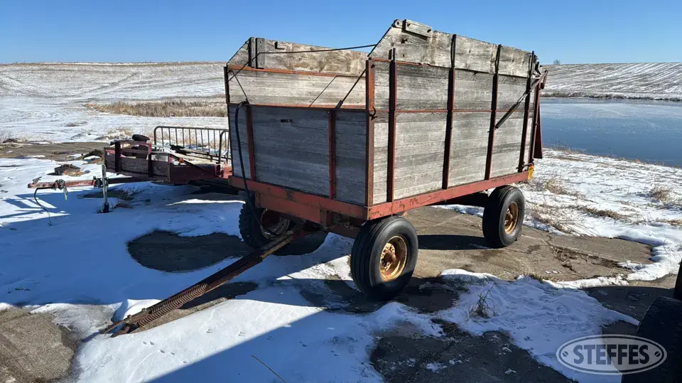 Barge box wagon