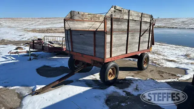 Barge box wagon