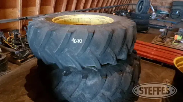 (2) Armstrong 20.8-38 tires