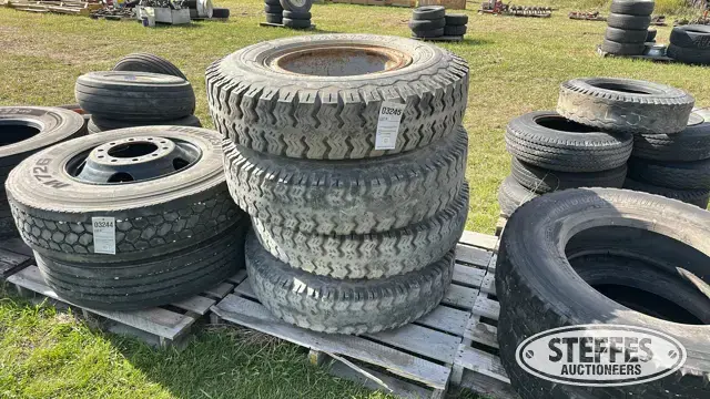 (4) 9.00-20 tires