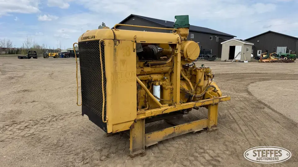 CAT 627B rear power pack Construction Part