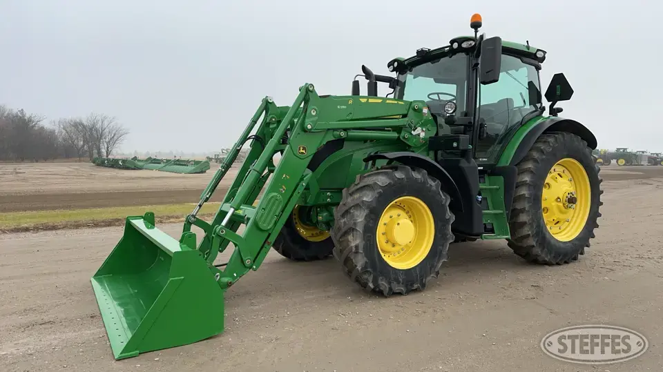 2018 John Deere 6155R MFWD Tractor