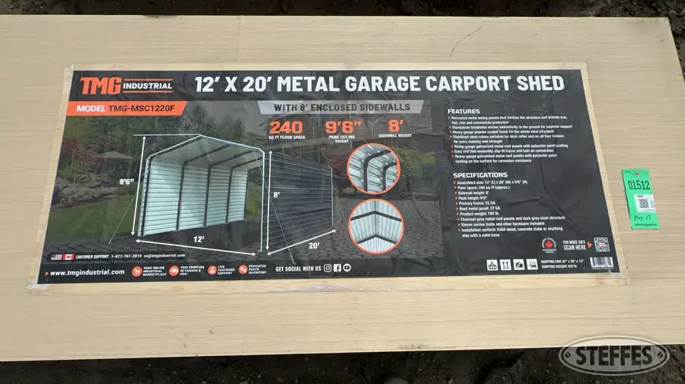 2024 TMG-MSC1220F Personal Property