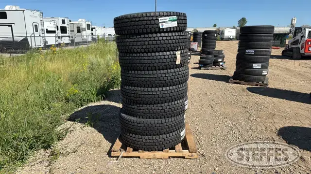 (8) Headway HLD810 11R22.5 tires