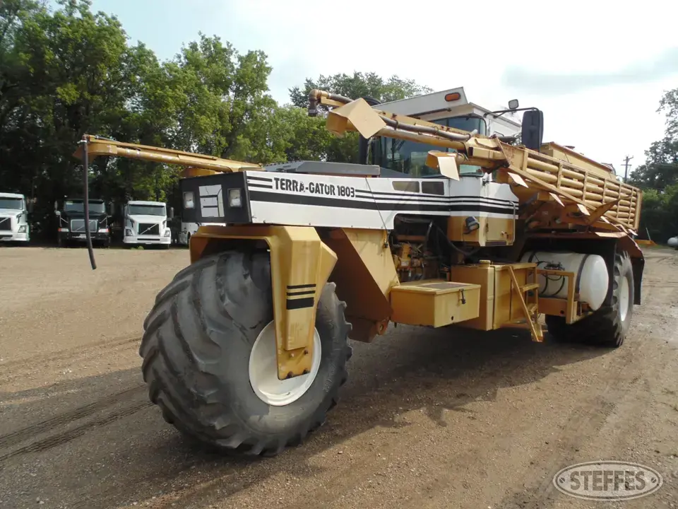 1997 Ag Chem TerraGator 1803 Self-Propelled Dry Applicators-Spreaders-Floater