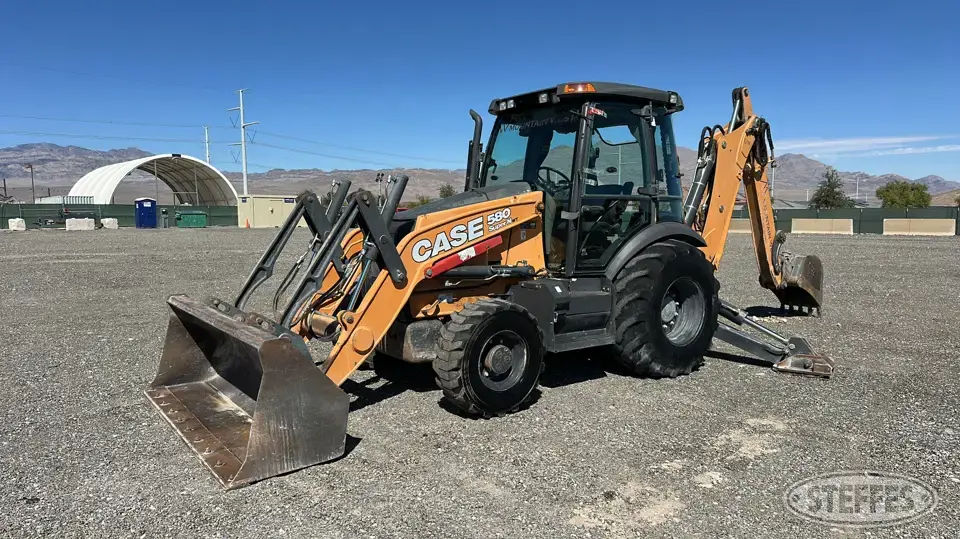 2017 Case 580 Super N WT Loader Backhoe