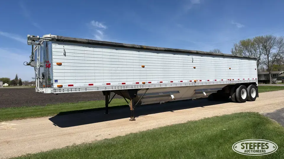 1990 Timpte Super Hopper Hopper Bottom Trailer