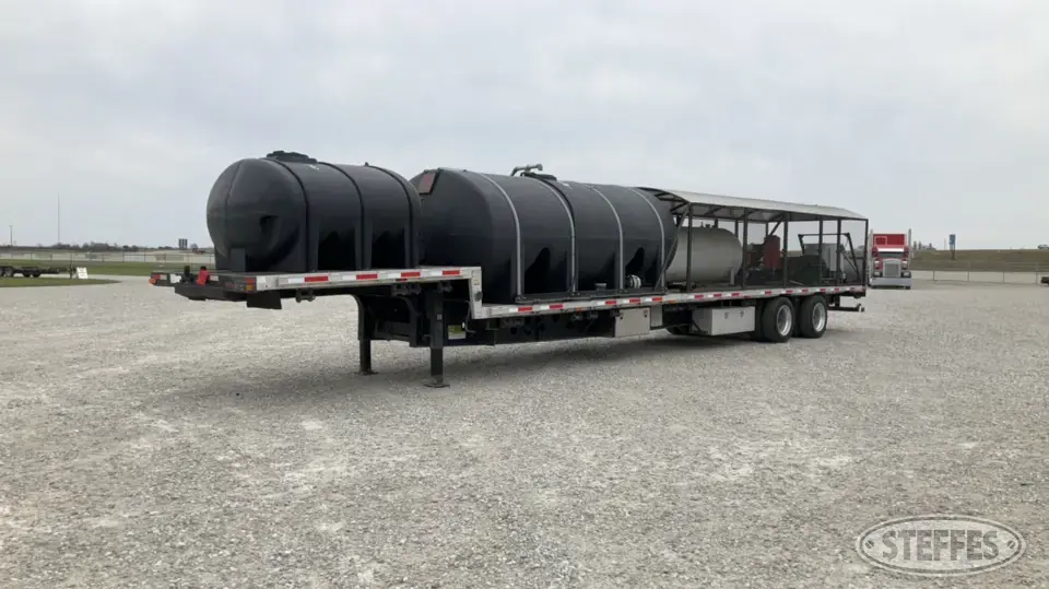 2011 Transcraft DTL-2100 Step Deck Trailer