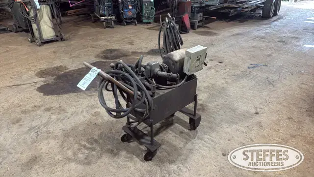 Shop-built hydraulic power unit