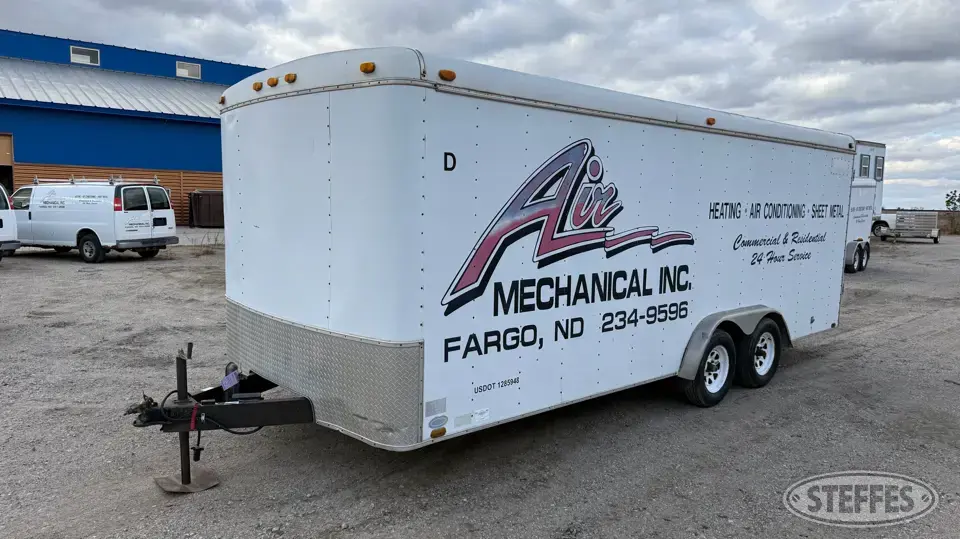1997 United Trailers Enclosed Cargo Trailer