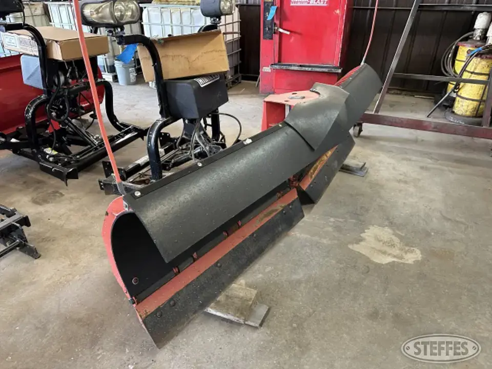 Hiniker Skid Steer Snow Pushers and Snowblower